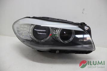 Rechter voorlamp BMW 5 F10 F11 Bi Xenon niet draaiend 727191, Verzenden, Gebruikt, BMW