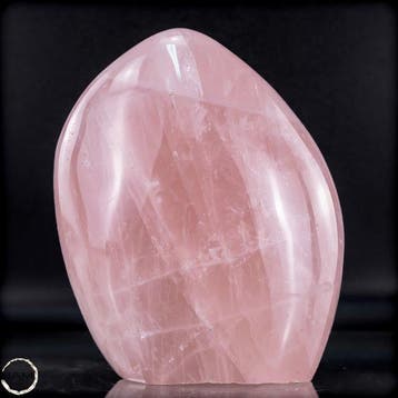 Natuurlijke rozenkwarts vrije vorm – harmonische roze tinten
