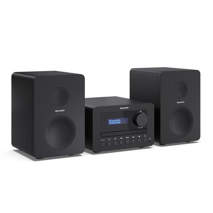 Sharp XL-B520D(BK) zwart, Audio, Tv en Foto, Radio's, Verzenden