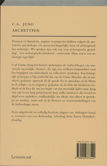 Archetypen 9789056373542 Carl Gustav Jung, Boeken, Verzenden, Zo goed als nieuw, Carl Gustav Jung