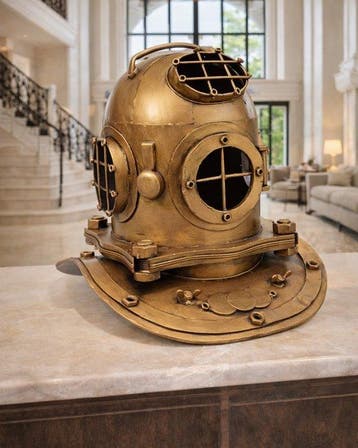 Duikhelm - Metaal - Duikhelm