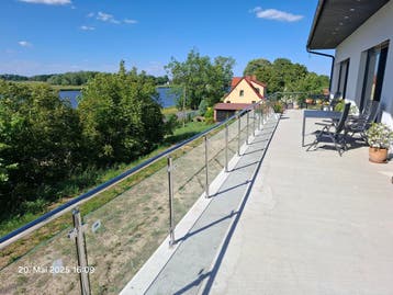 Glas Balustrade, Garantie, Enkel of Dubbel glas