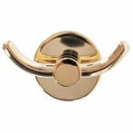 REA Handdoekhouder wandmodel - glans goud - 8.5 x 5 cm -..., Ophalen of Verzenden, Nieuw