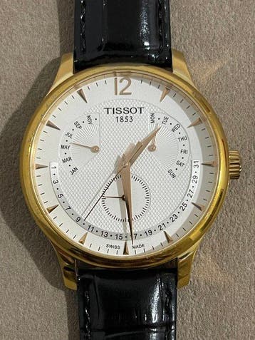 Tissot - Tradition Perpetual Calendar - Zonder minimumprijs, Nieuw