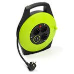Kabelhaspel | Nedis | 10 meter (3-voudig, USB, 3x 1.5 mm²), Verzenden, Nieuw