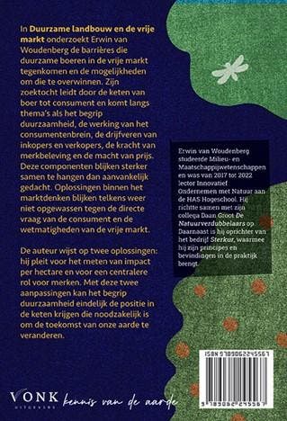 Duurzame landbouw en de vrije markt 9789062245567, Verzenden, Gelezen, Erwin van Woudenberg
