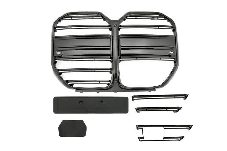 Sport Grille geschikt voor BMW 4-Serie G26 Gran Coupe glans, Auto diversen, Tuning en Styling, Ophalen of Verzenden