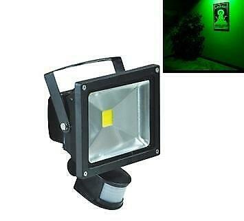 LED Bouwlamp Groen - 30 Watt  - Sensor, Ophalen of Verzenden, Nieuw, Minder dan 50 watt, Lamp met armatuur