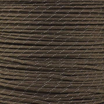 Rol 100 meter - Leger Groen Reflecterend Paracord 550 - #58, Ophalen of Verzenden, Nieuw, Draad
