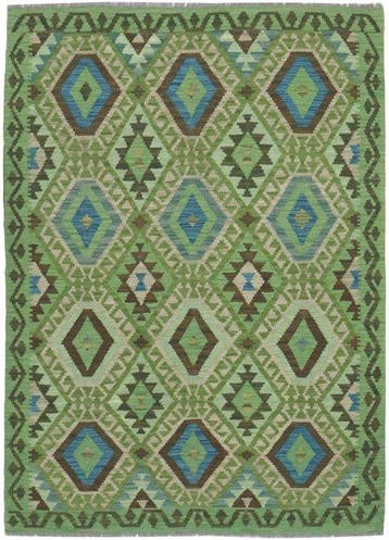 Handgeweven Designer Kelim – Afghan Design - Kelim - 180 cm, Nieuw