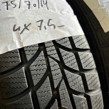 2 x Hankook Winter i*cept 175-70-14 Winterbanden 7,5mm, Auto-onderdelen, Banden en Velgen, 14 inch, Gebruikt, 175 mm, Band(en)