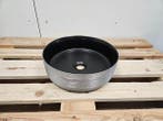 Waskom Sanitop Duo-Color Rond 36 x 12 cm Mat Black Silver, Ophalen of Verzenden, Nieuw, Bad