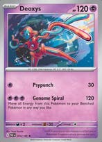 Deoxys 074/182 holo Paradox Rift, Ophalen of Verzenden, Nieuw, Losse kaart, Foil