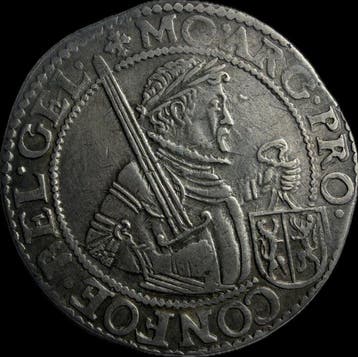 Nederland, Gelderland Maurice of Nassau. Rijksdaalder 1612