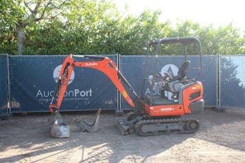 Veiling: Minigraver Kubota KX019-4 Diesel 2019, Zakelijke goederen, Machines en Bouw | Kranen en Graafmachines, Ophalen, Graafmachine