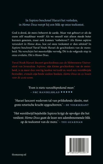 Homo deus 9789400410053 Yuval Noah Harari, Verzenden, Gelezen, Yuval Noah Harari