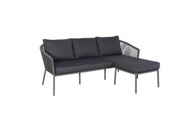 Chaise Longue Loungeset  Limoges  Antraciet  Rope  The Outsi, Verzenden, Nieuw