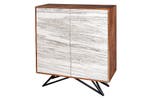 Massief houten dressoir MOUNTAIN SOUL 120cm echte, Huis en Inrichting, Kasten | Dressoirs, Ophalen of Verzenden, Nieuw