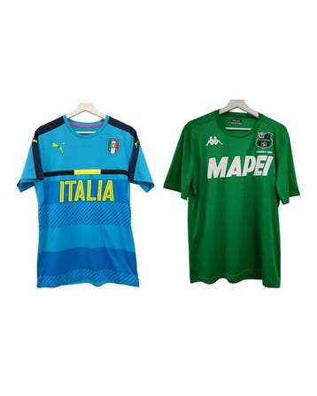 Italia & Sassuolo - Voetbalshirt, Nieuw