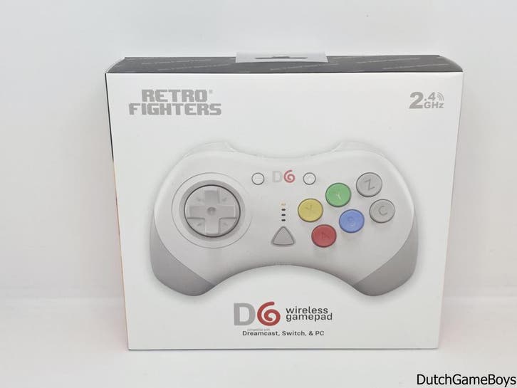 Sega Dreamcast - Controller - Retro Fighters - D6 - New & Se, Spelcomputers en Games, Spelcomputers | Sega, Gebruikt, Verzenden