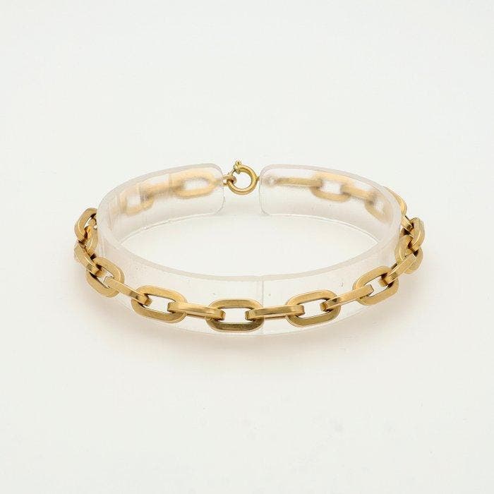 Armband - 18 karaat Geel goud, Sieraden, Tassen en Uiterlijk, Armbanden
