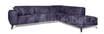 Hoekbank Lent - hoekbanken - Paars, Huis en Inrichting, Nieuw, 150 cm of meer, Leer, 250 tot 300 cm