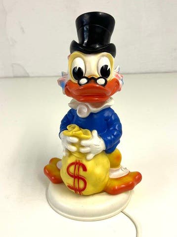 Uncle Scrooge - 1 Nightlamp „Figure with money bag” with, Verzamelen, Nieuw