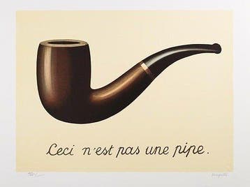 René Magritte (1898-1967), daprès - La trahison des images