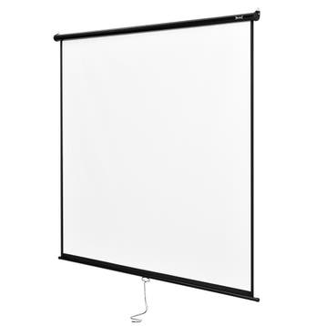 Projectiescherm wit en zwart 203x203 cm 113, Verzenden, Nieuw