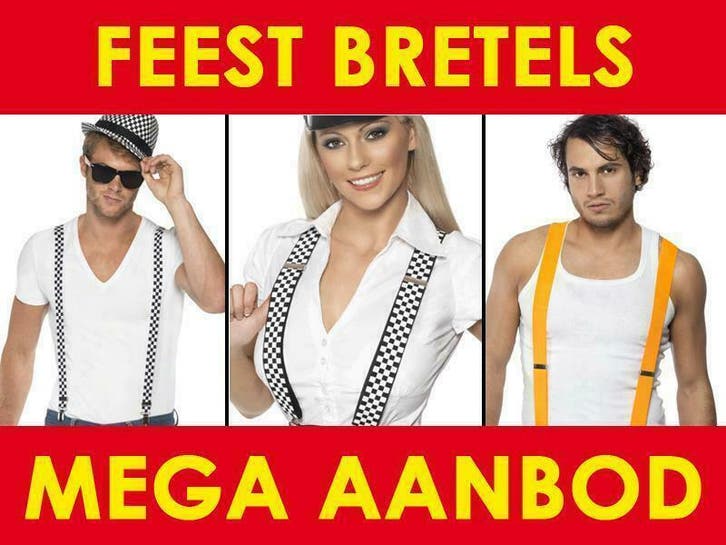 Feest bretels kopen - Mega aanbod feest bretels, Kleding | Heren, Carnavalskleding en Feestkleding, Accessoires, Nieuw, Ophalen of Verzenden