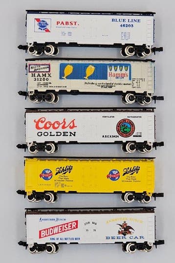 Model Power N - Modeltrein goederenwagon (5) - 5 × Model, Nieuw
