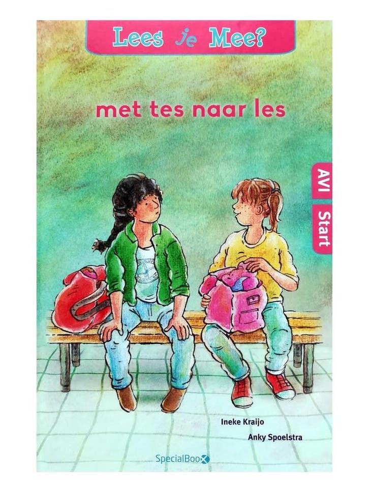 AVI Start: Met Tes naar les 9789492482167 Ineke Kraijo, Boeken, Kinderboeken | Jeugd | onder 10 jaar, Zo goed als nieuw, Verzenden