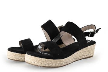Dolcis Sandalen in maat 42 Zwart, Dolcis, Verzenden, Zwart, Sandalen of Muiltjes