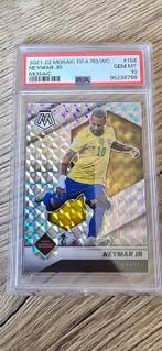 2021/22 Panini Neymar Jr. 158 - PSA 10 Graded card, Verzamelen, Nieuw