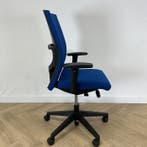 Haworth Comforto 39 bureaustoel, blauw - zwart, Gebruikt, Zwart, Ophalen of Verzenden, Bureaustoel