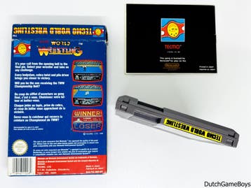 Nintendo NES - Tecmo - World Wrestling - FRA, Verzenden, Gebruikt