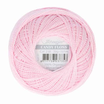 Scheepjes Candy Floss - 238 Powder Pink, Verzenden, Nieuw