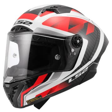 LS2FF805ThunderGPAeroRauteWitRood06Integraalhelm, Nieuw met kaartje, Overige merken, Heren, Verzenden