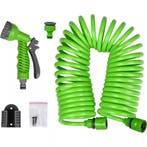 Benson Spiraaltuinslang 10 m - Compact ontwerp - 7-functi..., Tuin en Terras, Tuinslangen, Ophalen of Verzenden, Nieuw