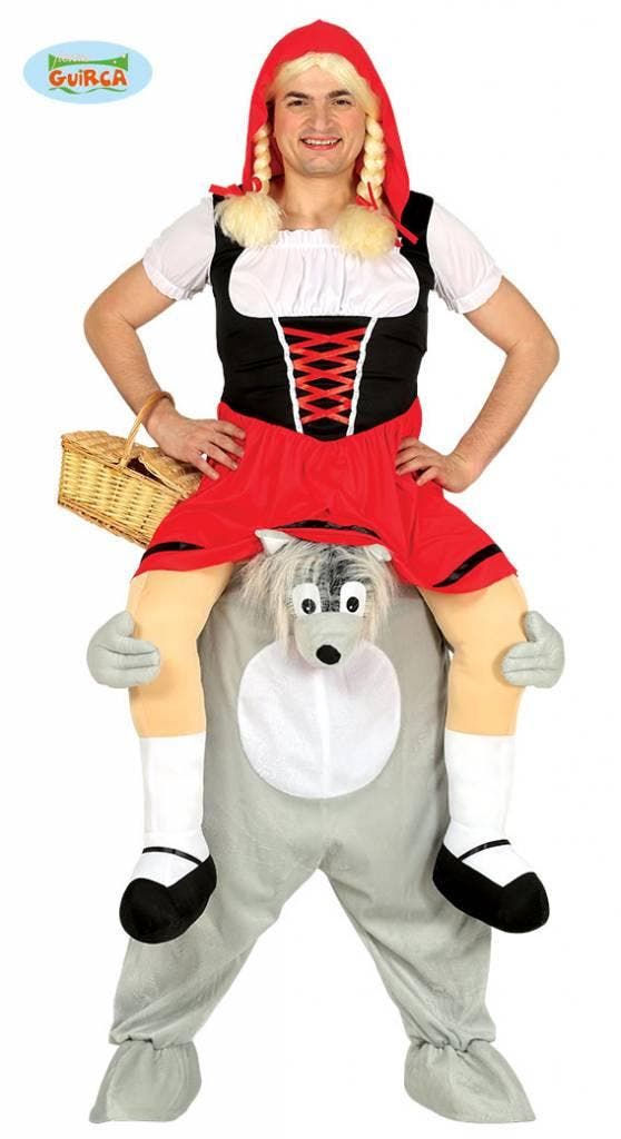 Carry me kostuum Roodkapje wolf, Kleding | Dames, Carnavalskleding en Feestkleding, Nieuw, Ophalen of Verzenden