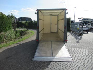 Ifor Williams gesloten aanhangwagen 368x176x214cm 3500kg, Ophalen, Gebruikt