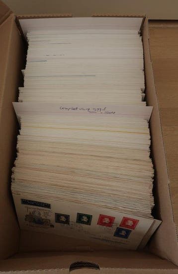 Nederland 1952/2000 - Partij / incomplete Verzameling FDCs, Gestempeld