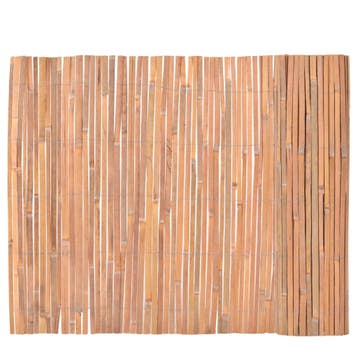 vidaXL Scherm 100x400 cm bamboe, Tuin en Terras, Verzenden, Nieuw, Hout, 1 tot 2 meter