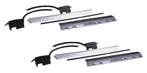 Running boards (set) met spatbordverbreders | BMW | X5 2000-, Verzenden