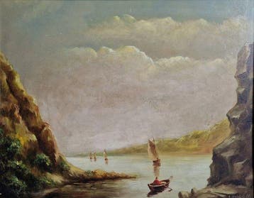 Finnish School (XX), signed L. Harjulehto - Coastal