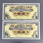 Schotland. - 2 x 1 Pound - 1966/1967 - Pick 324 (Zonder
