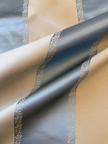 1733Lusso Italiano Jacquard regency met strepen