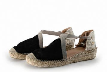 Fred de La Bretoniere Espadrilles in maat 38 Zwart, Kleding | Dames, Verzenden, Zwart, Fred de La Bretoniere, Zo goed als nieuw