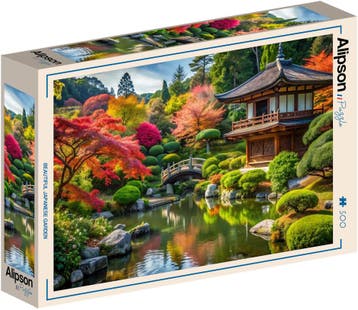 Beautiful Japanese Garden Puzzel (500 stukjes) | Alipson, Verzenden, Nieuw