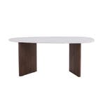 *WOONWINKEL* Organische Eettafel Klein Bruin, Verzenden, Nieuw
